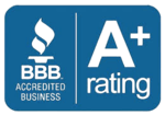 Better Business Bureau Accredited Business A+ Rating Transparent Logo